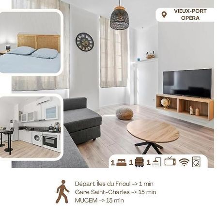 Spacieux T2 Vieux Port Opera Марсель Екстер'єр фото